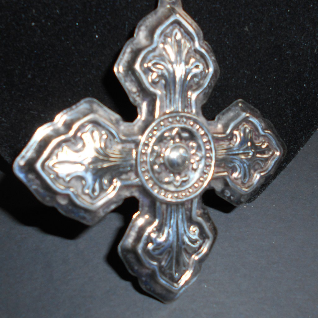 Celtic Cross On A Black Cord